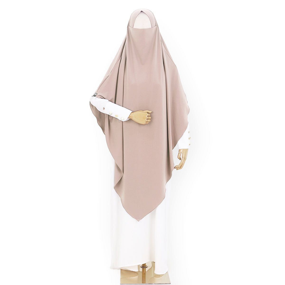 Syakila French Khimar - Mocca