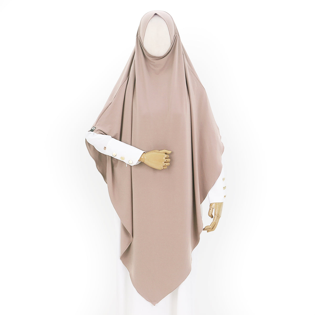 Syakila French Khimar - Mocca