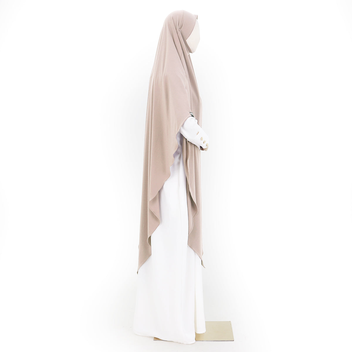 Syakila French Khimar - Mocca