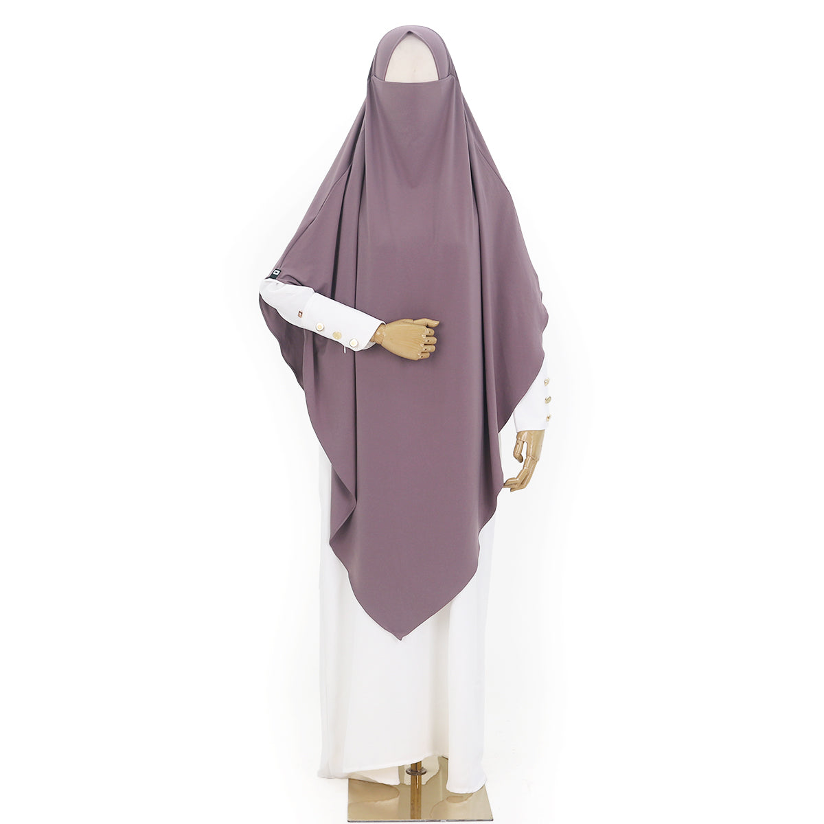 Syakila French Khimar - Mauve