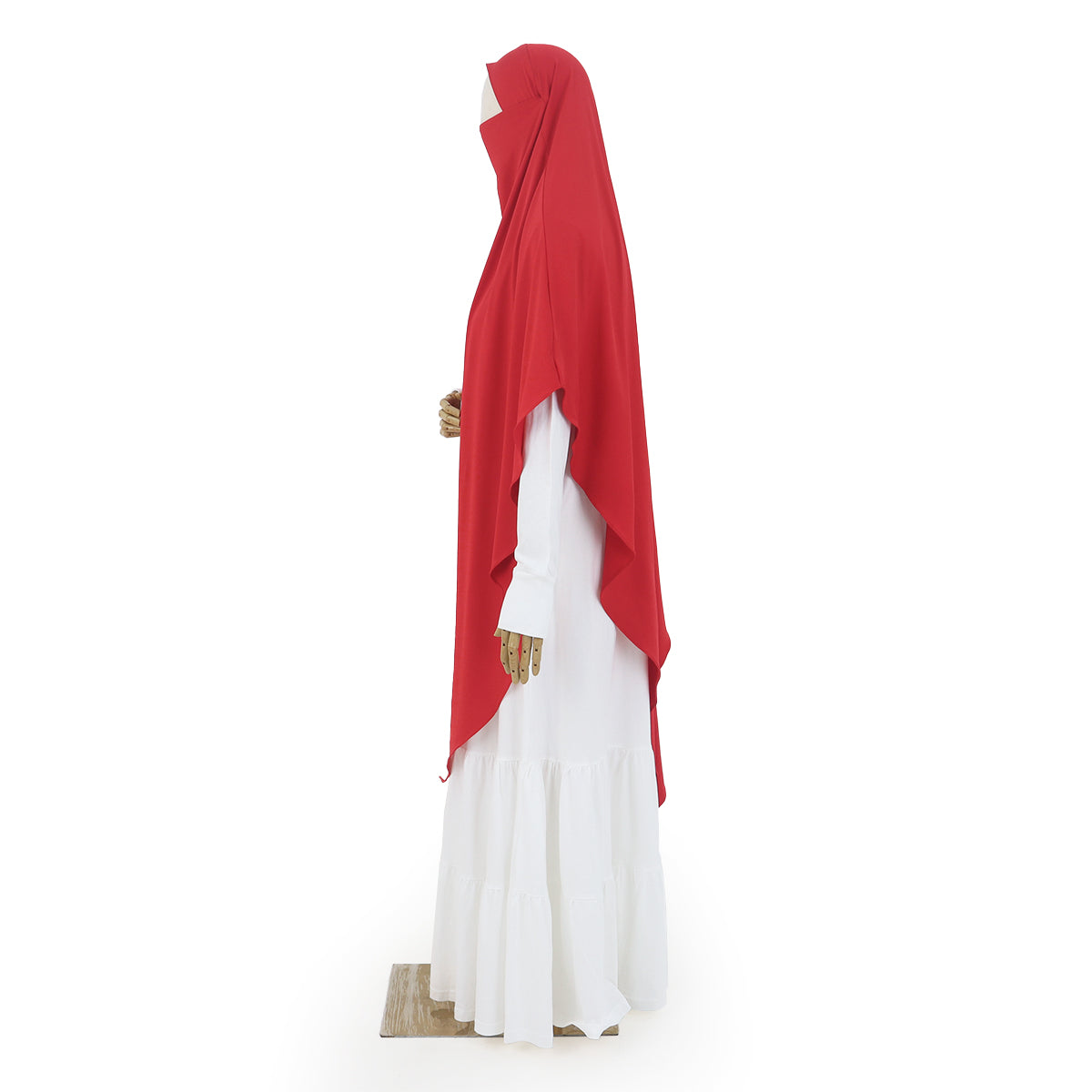 Syakila French Khimar - Red