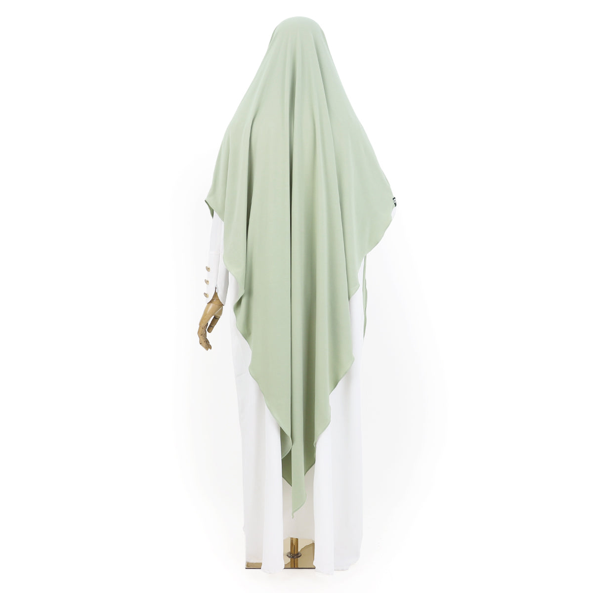 Syakila French Khimar - Sage Green