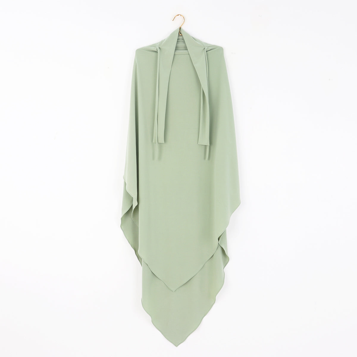 DEFECT Syakila French Khimar - Sage Green