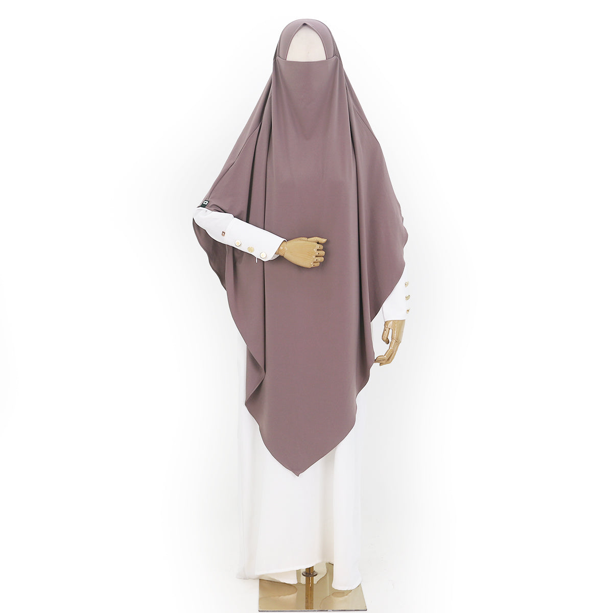 Syakila French Khimar - Taupe