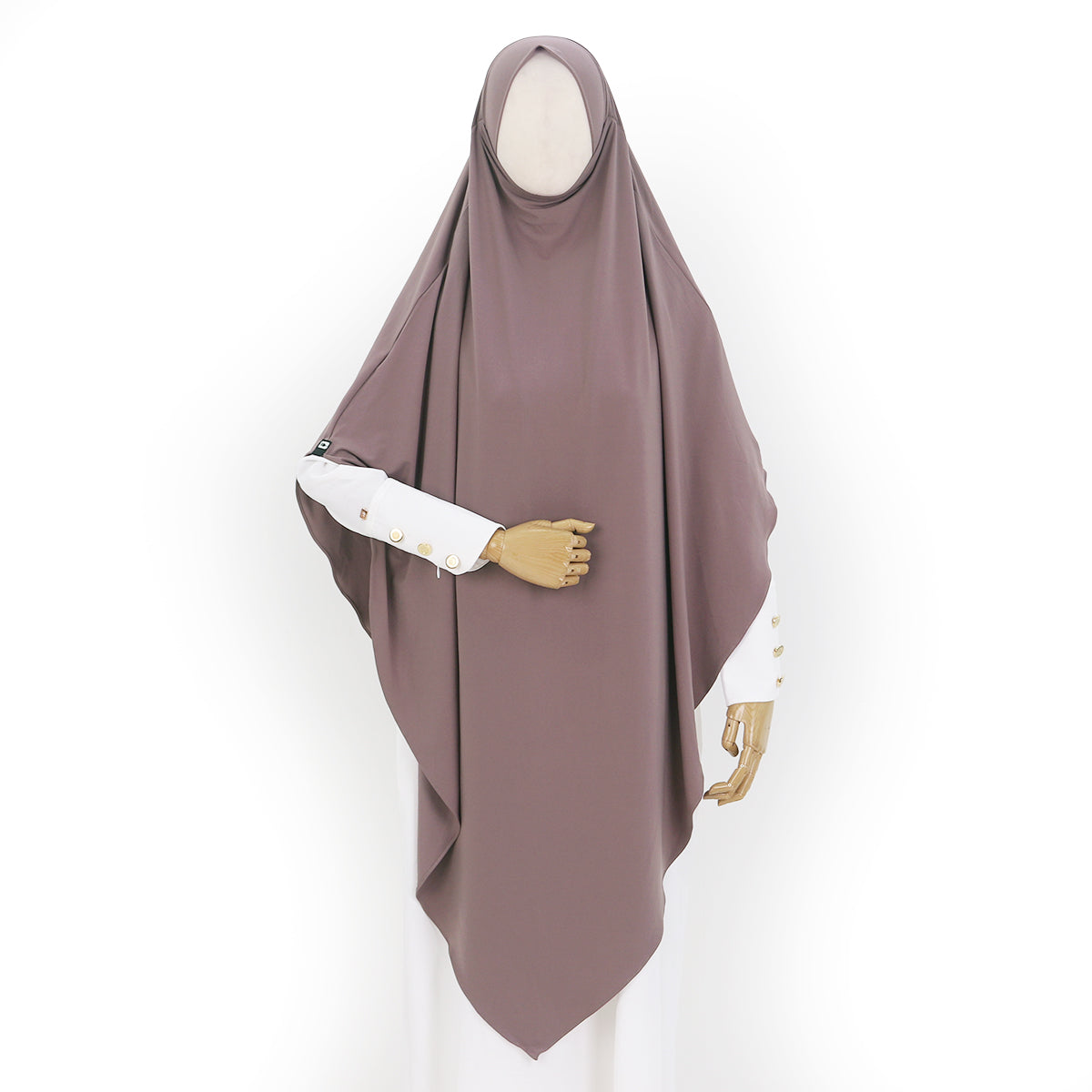 Syakila French Khimar - Taupe