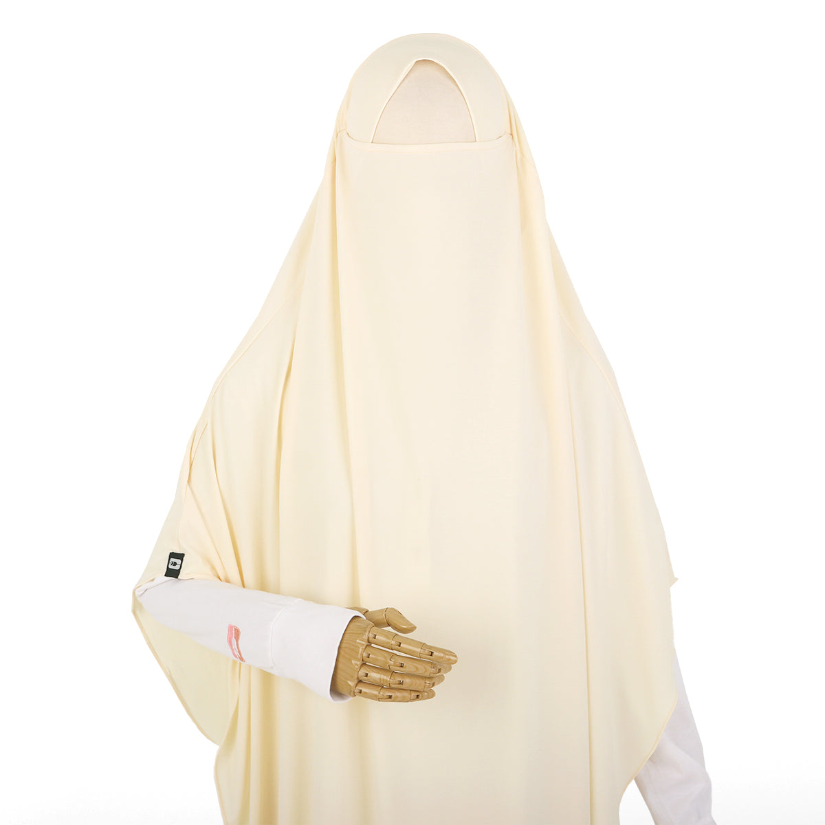 Syakila French Khimar - Yellow Tone