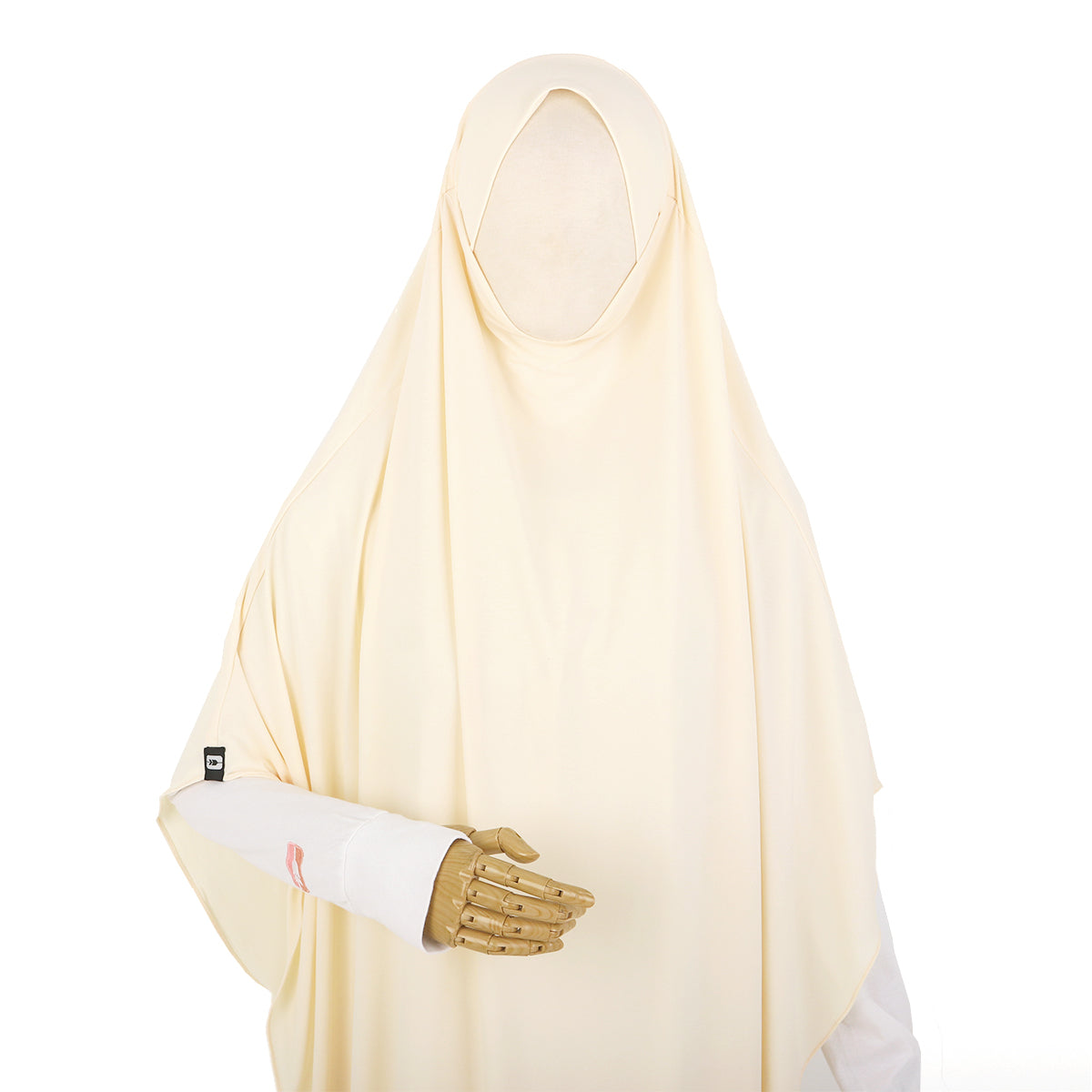 Syakila French Khimar - Yellow Tone