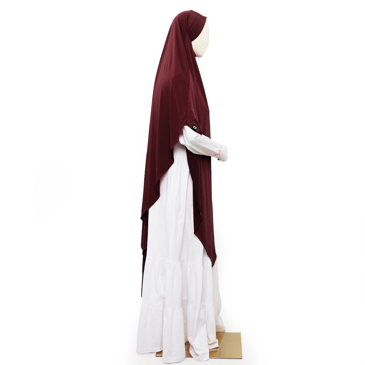 DEFECT Syakila French Khimar - Maroon