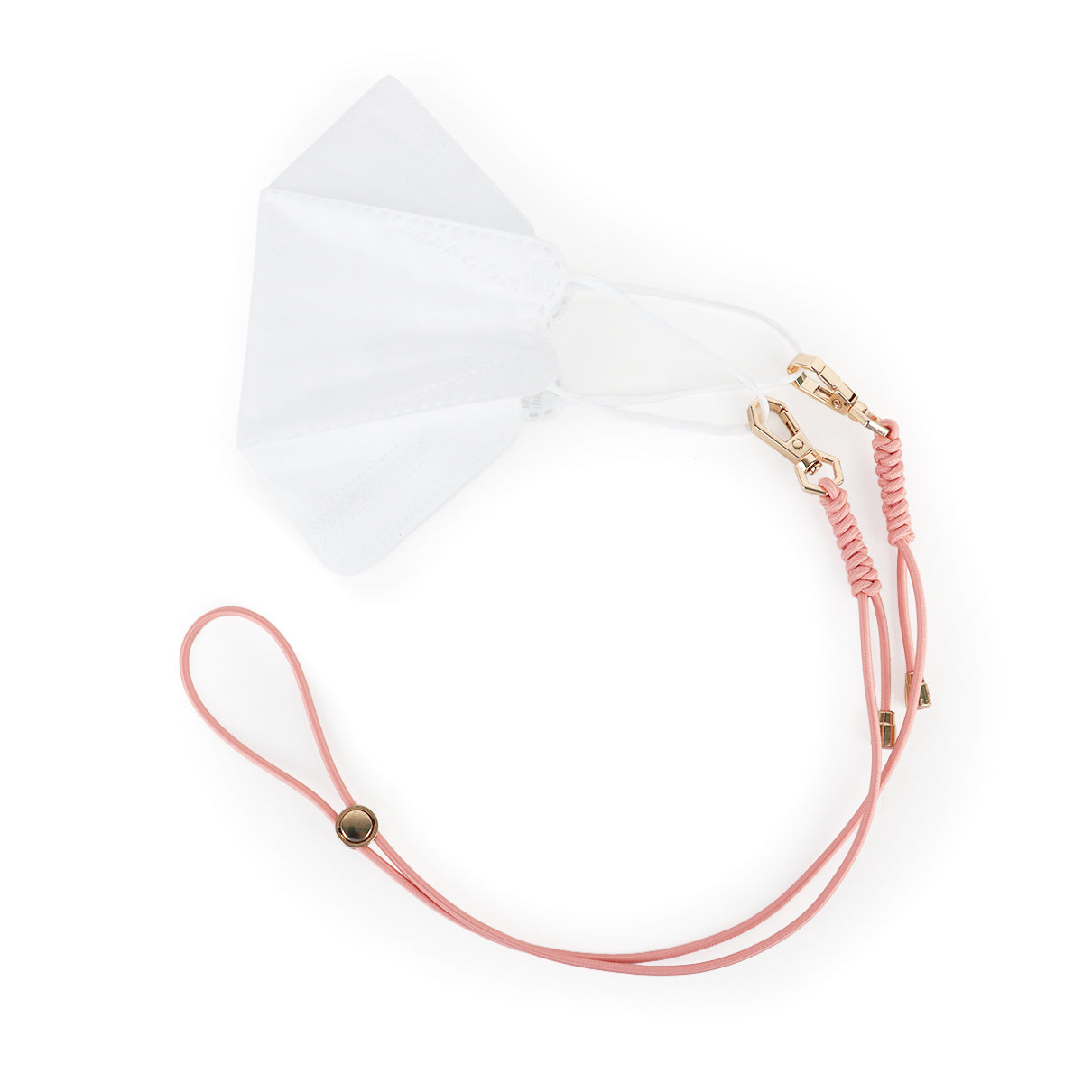 Strap Masker Nusseyba - Peach