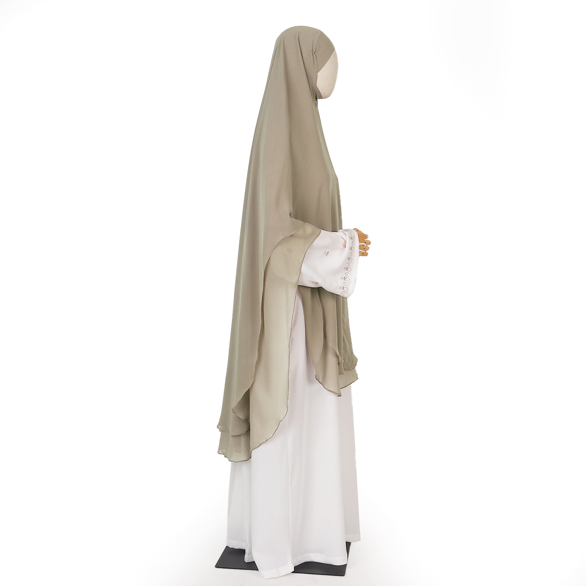 Tazkiya Khimar Bandana - Coffee Milk