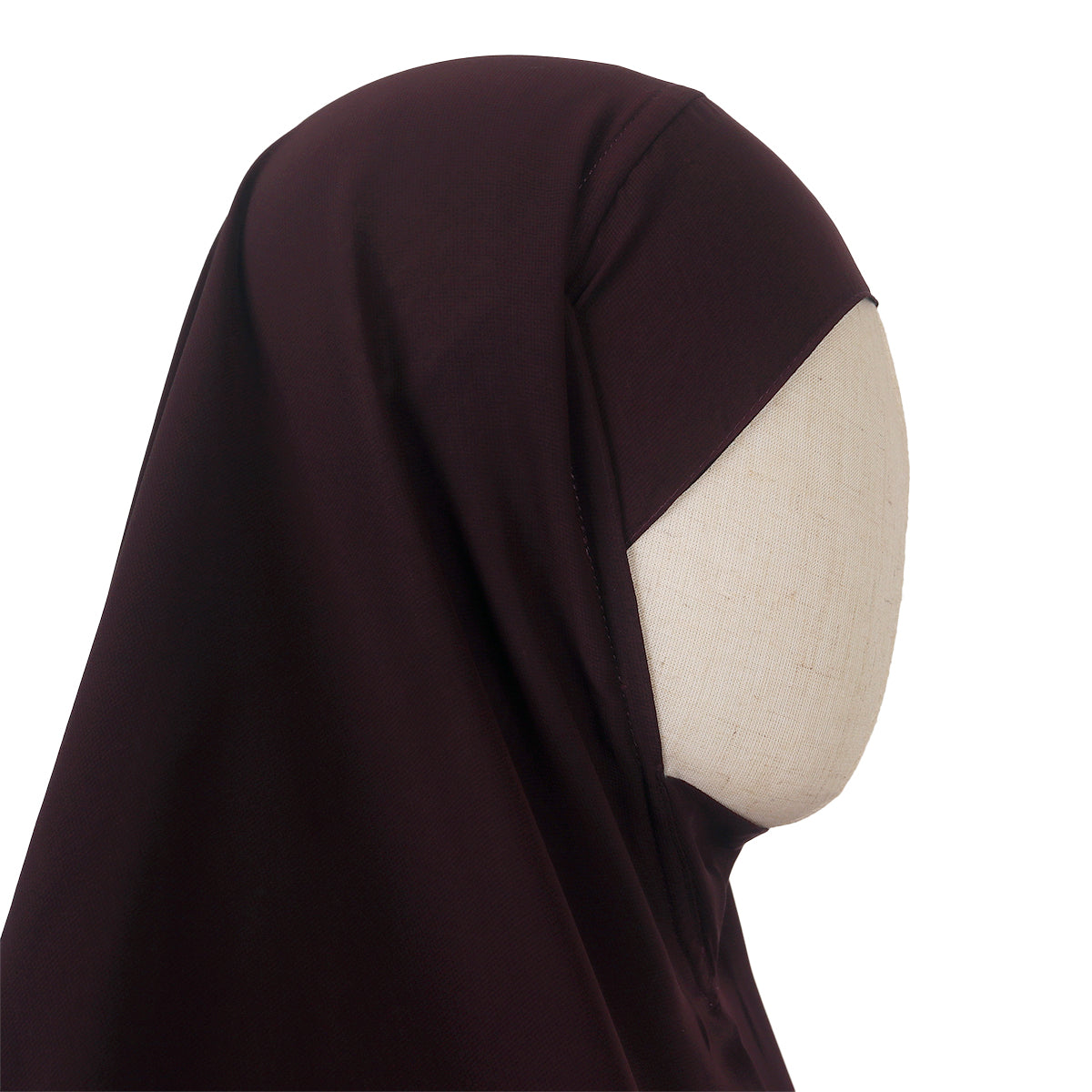 Tazkiya Khimar Bandana - Dark Maroon