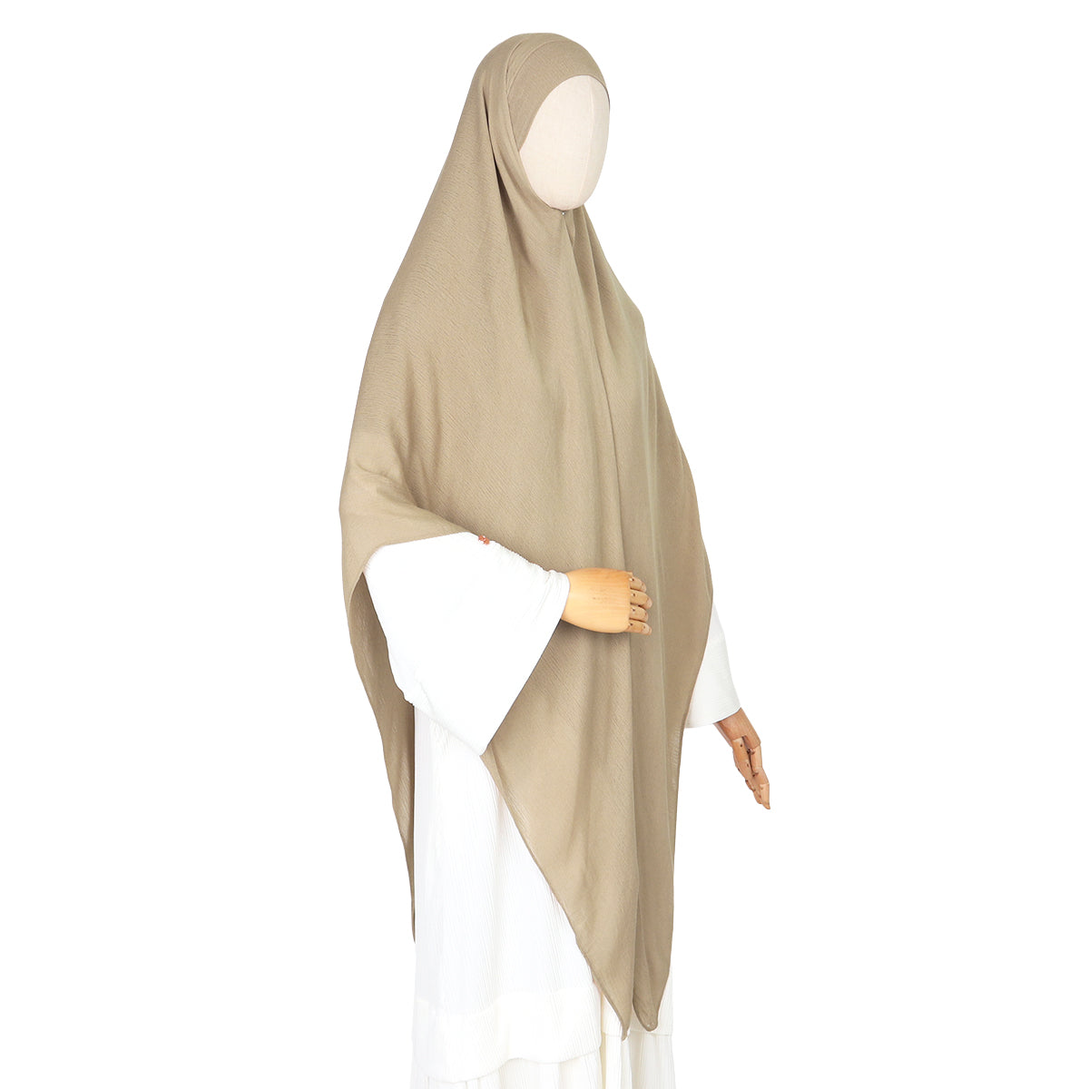 Tiana Viscose Square Instan - Tan