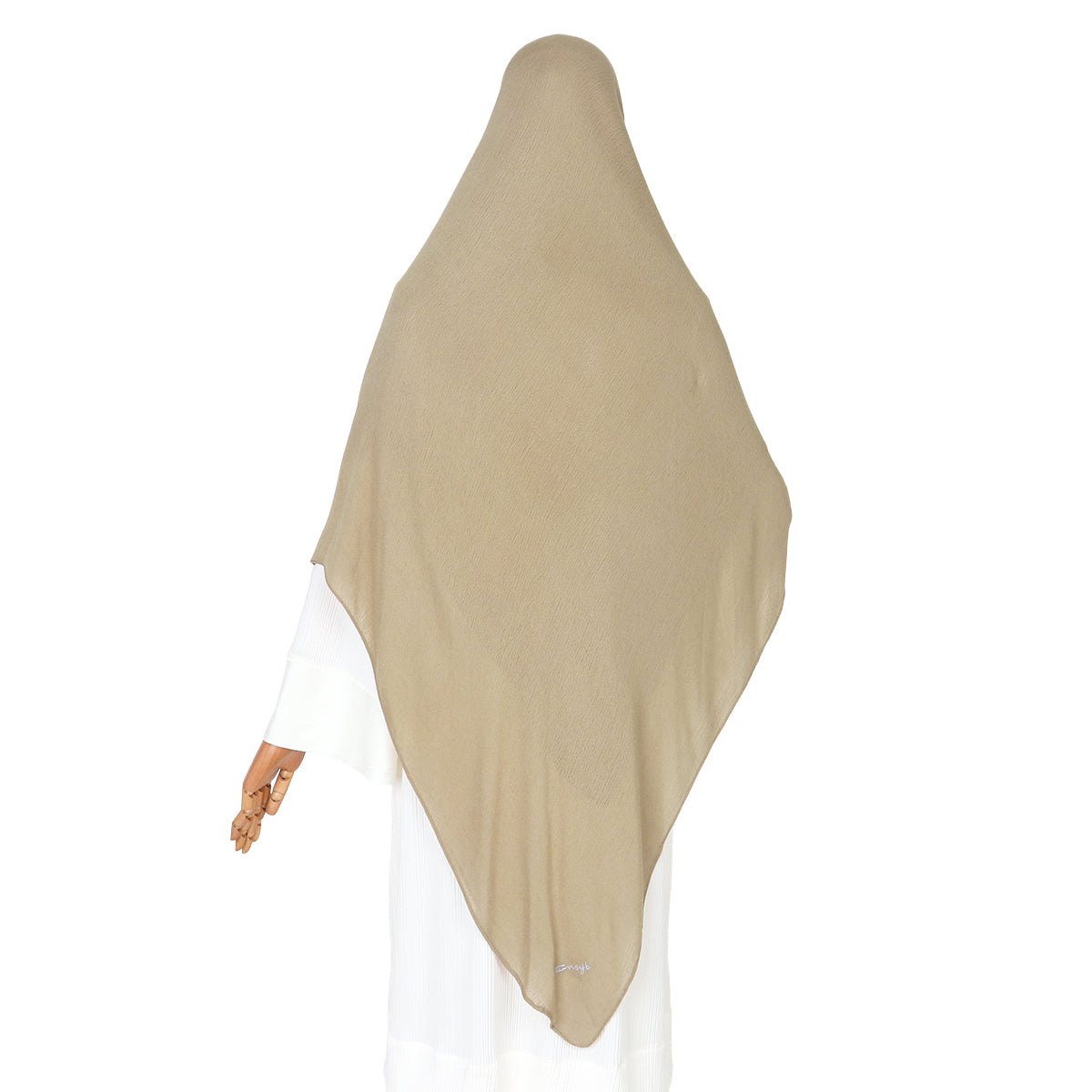 Tiana Viscose Square Instan - Tan