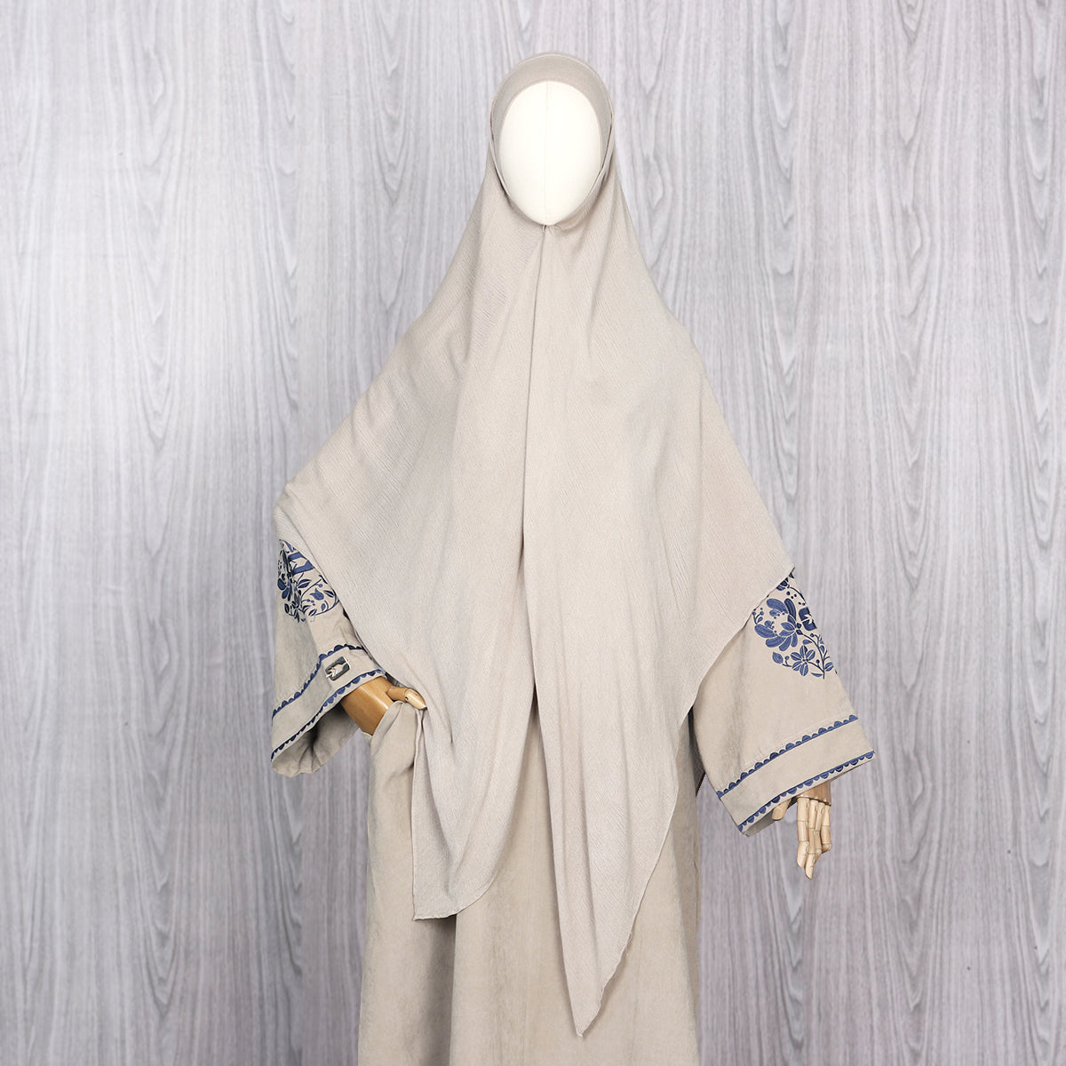 Tiana Viscose Square Instan - Cream