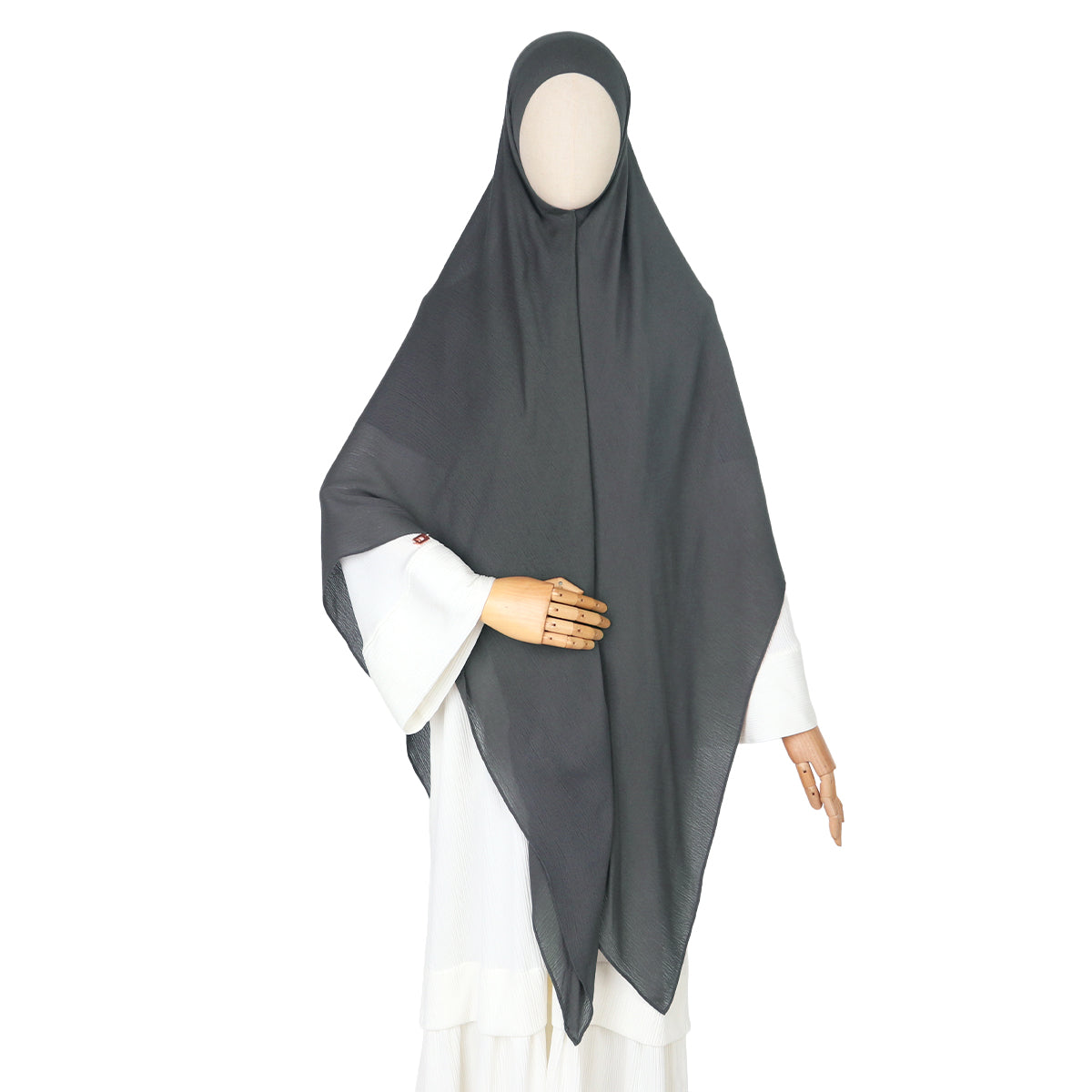 Tiana Viscose Square Instan - Dark Shadow