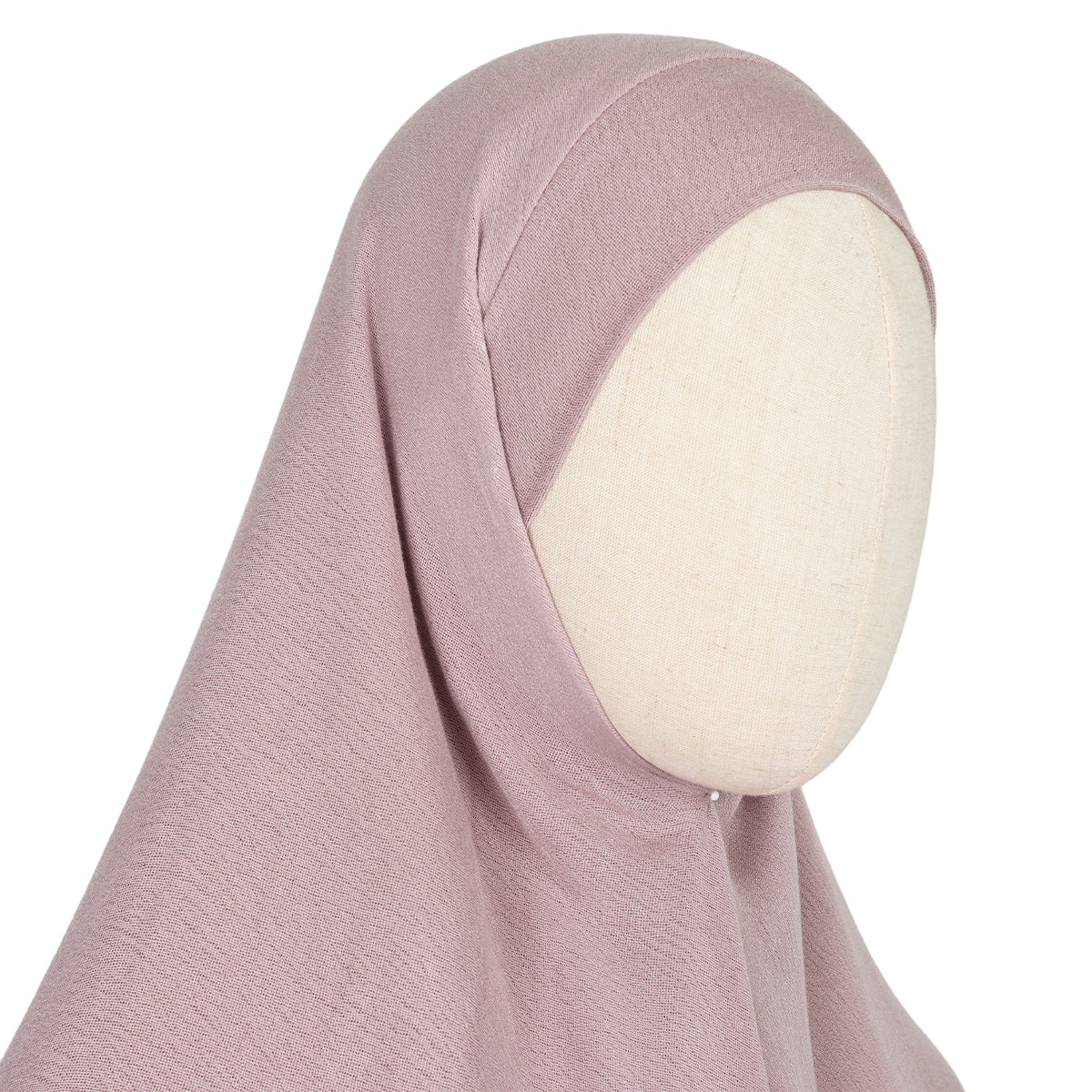 Tiana Viscose Square Instan - Dusty Pink