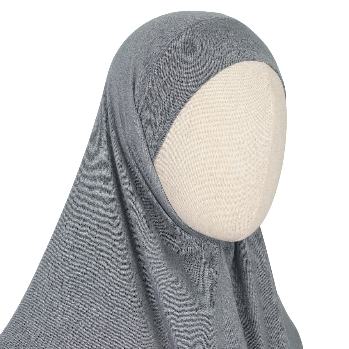 Tiana Viscose Square Instan - Neutral Grey