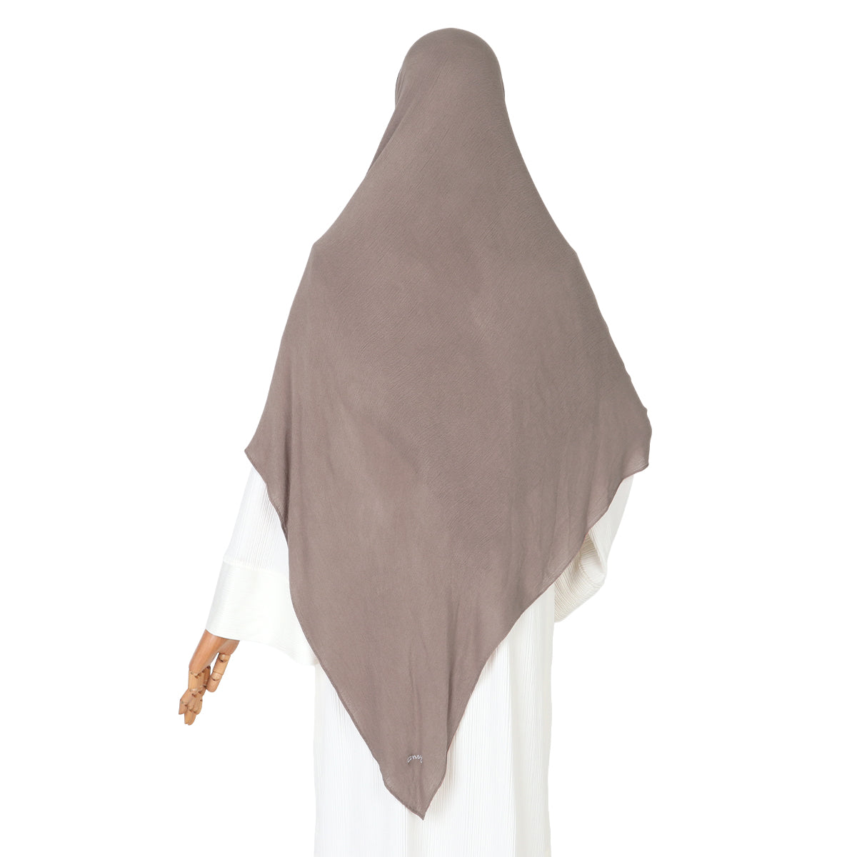Tiana Viscose Square Instan - Taupe