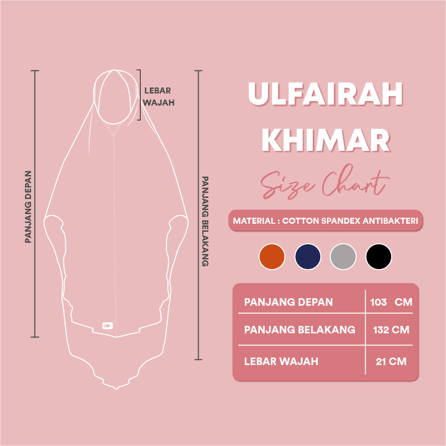 Ulfairah Khimar - Navy