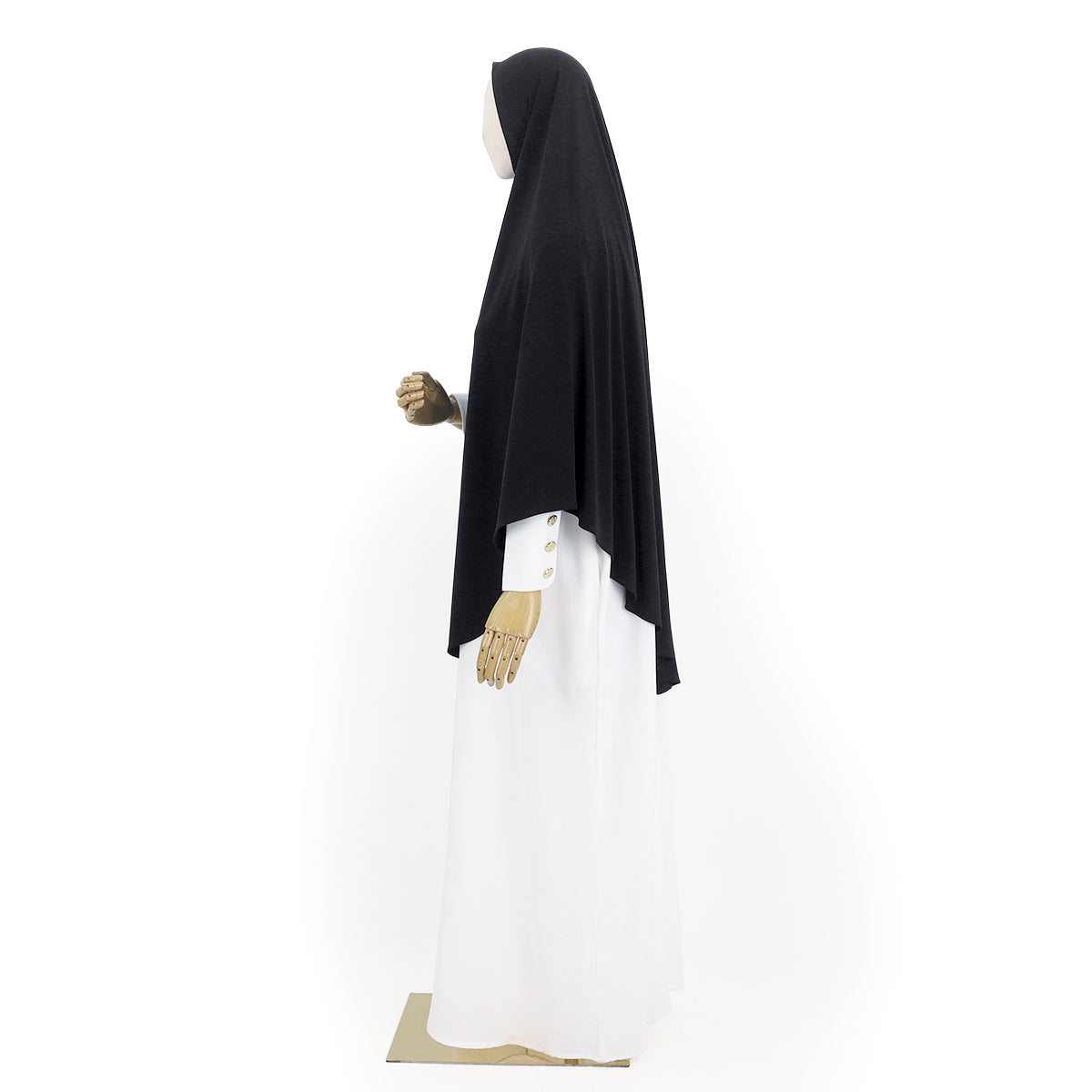 Yaffa Khimar - Black (Free Sofi Inner)