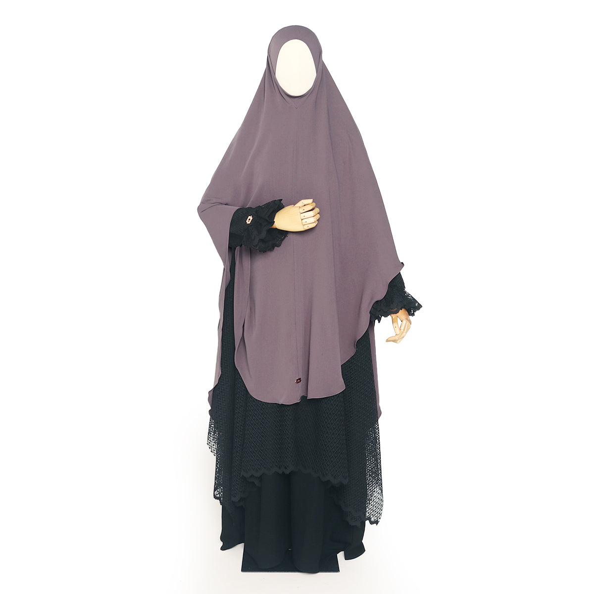 Zia Khimar Bandana - Peppercorn