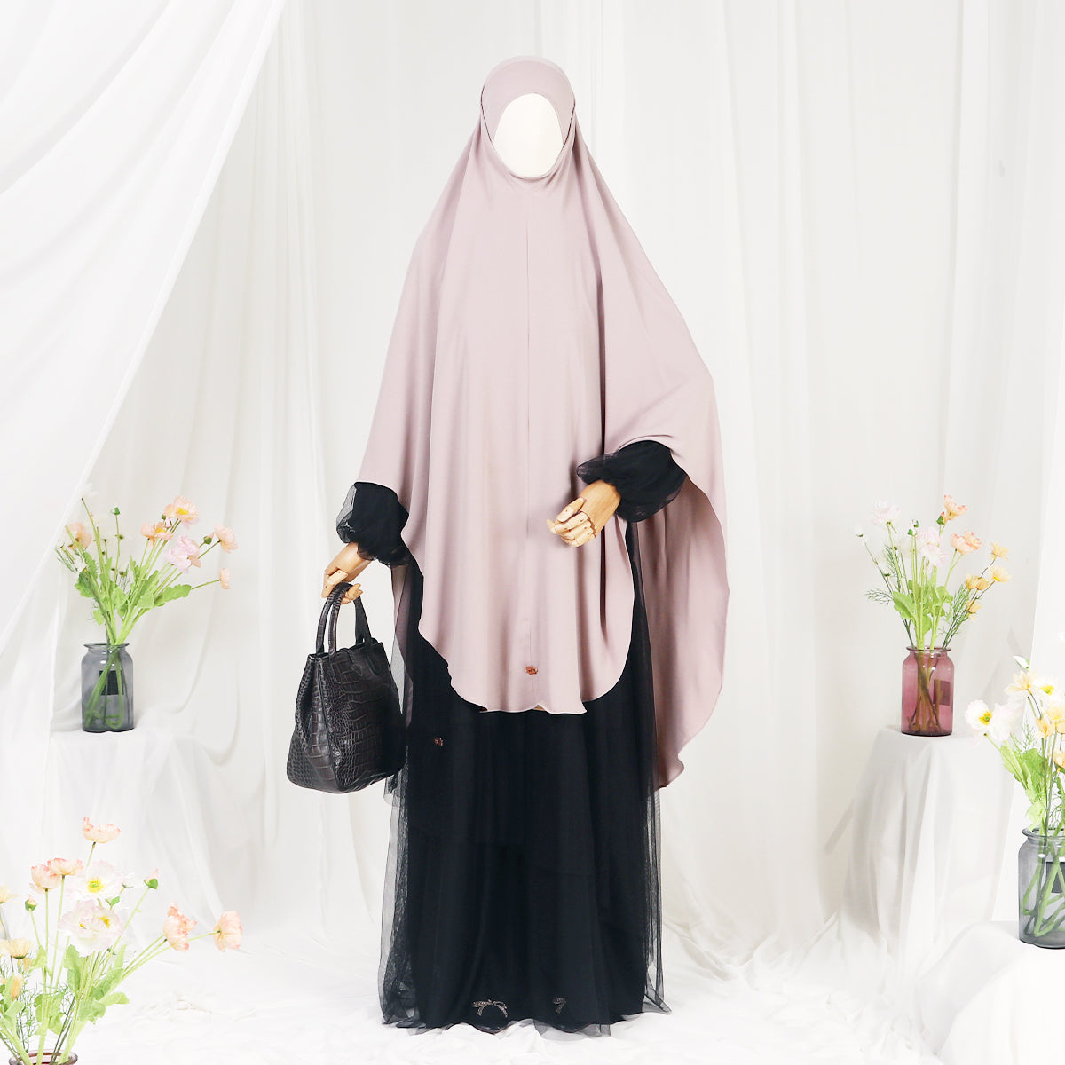 Zia Khimar Bandana - Fawn