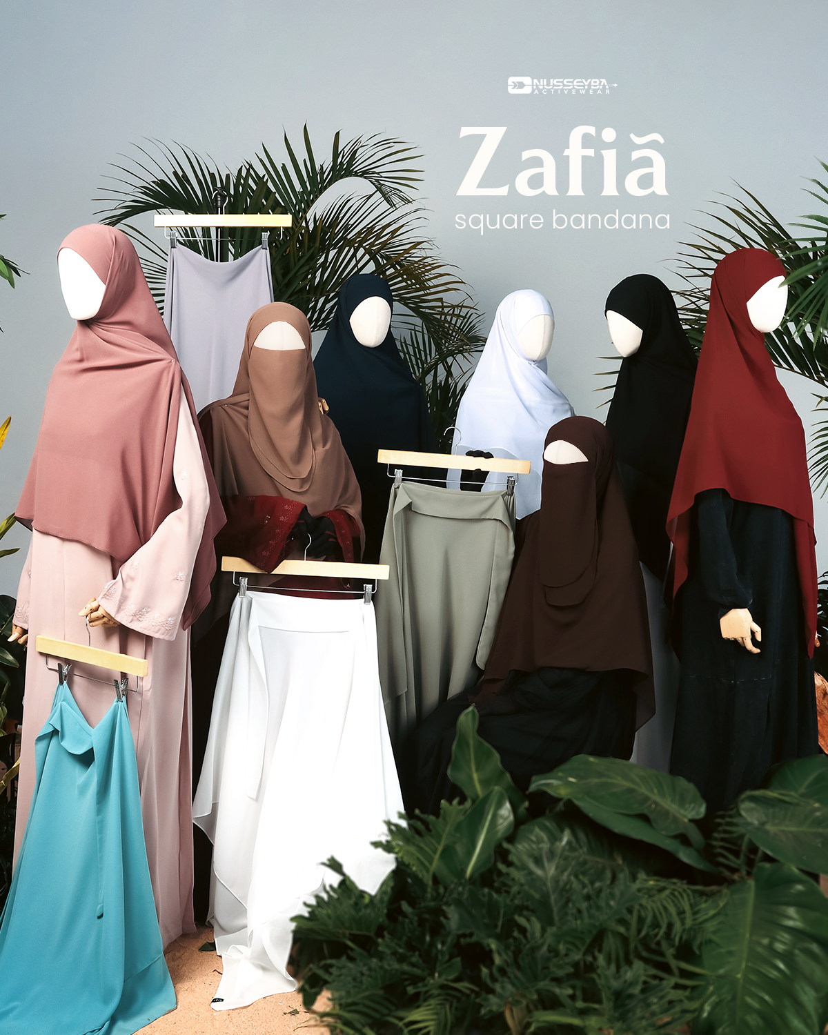 Zafia Square Instan Bandana
