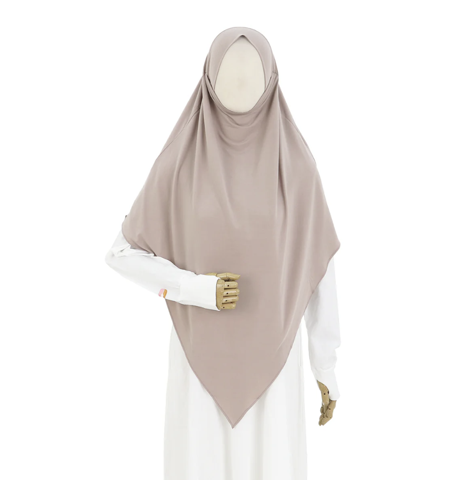 DEFECT Husna French Khimar - Mocca