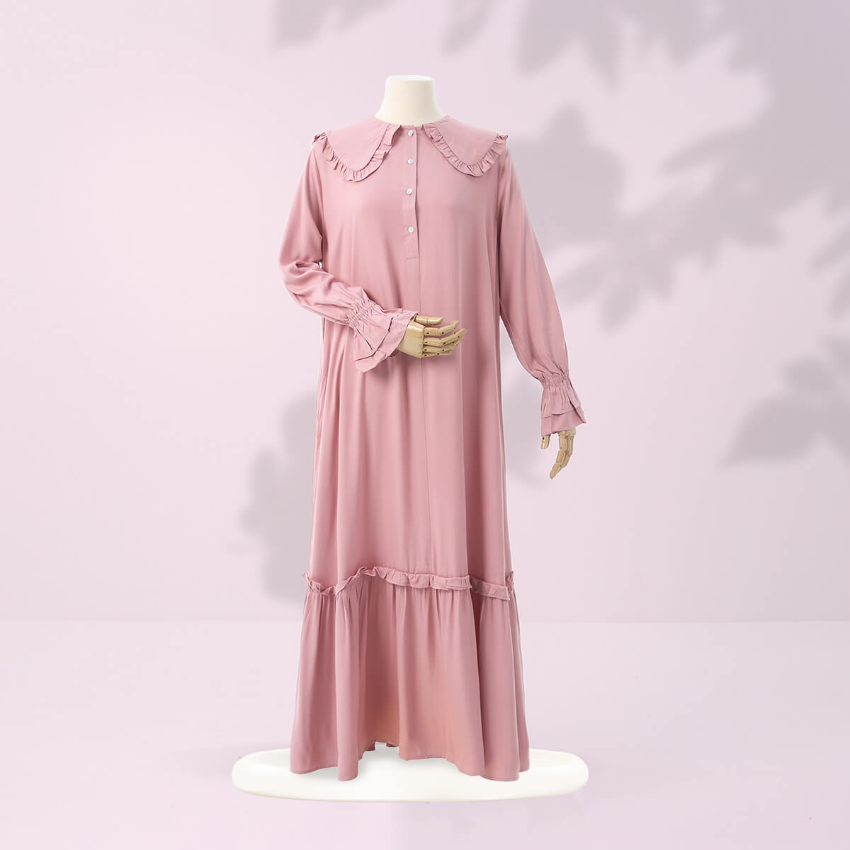 Alzena Dress - Dusty Pink