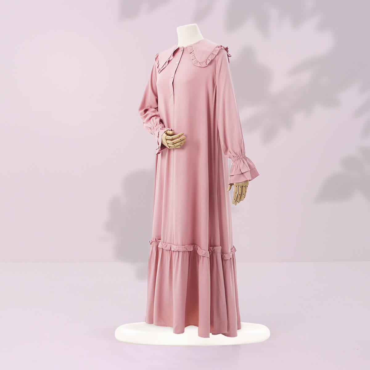 Alzena Dress - Dusty Pink