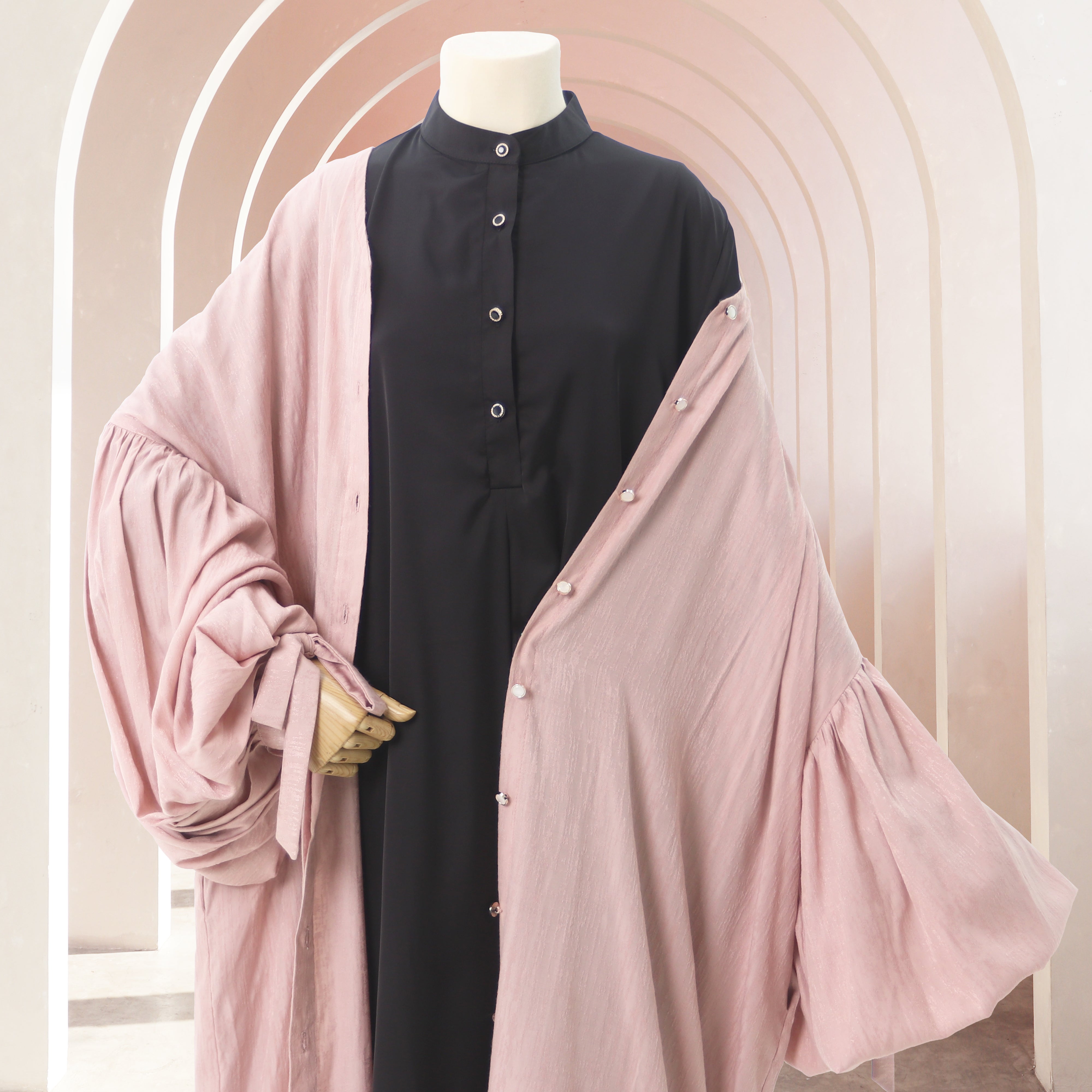 Lusiana Outer - Dusty Pink