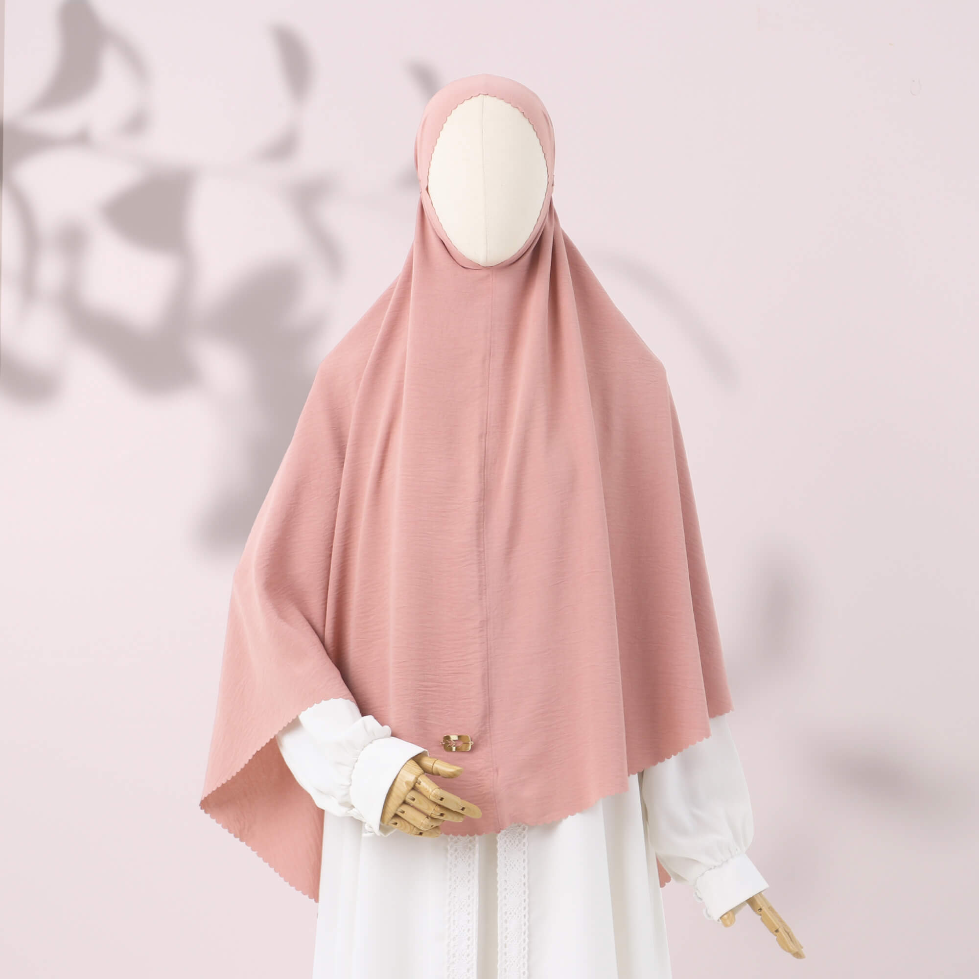 DEFECT Nadhira Khimar - Dusty Pink