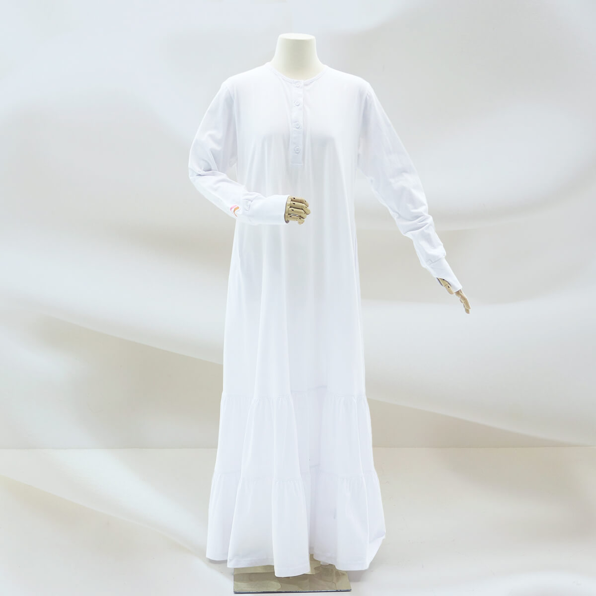 Naqeeya Dress - White