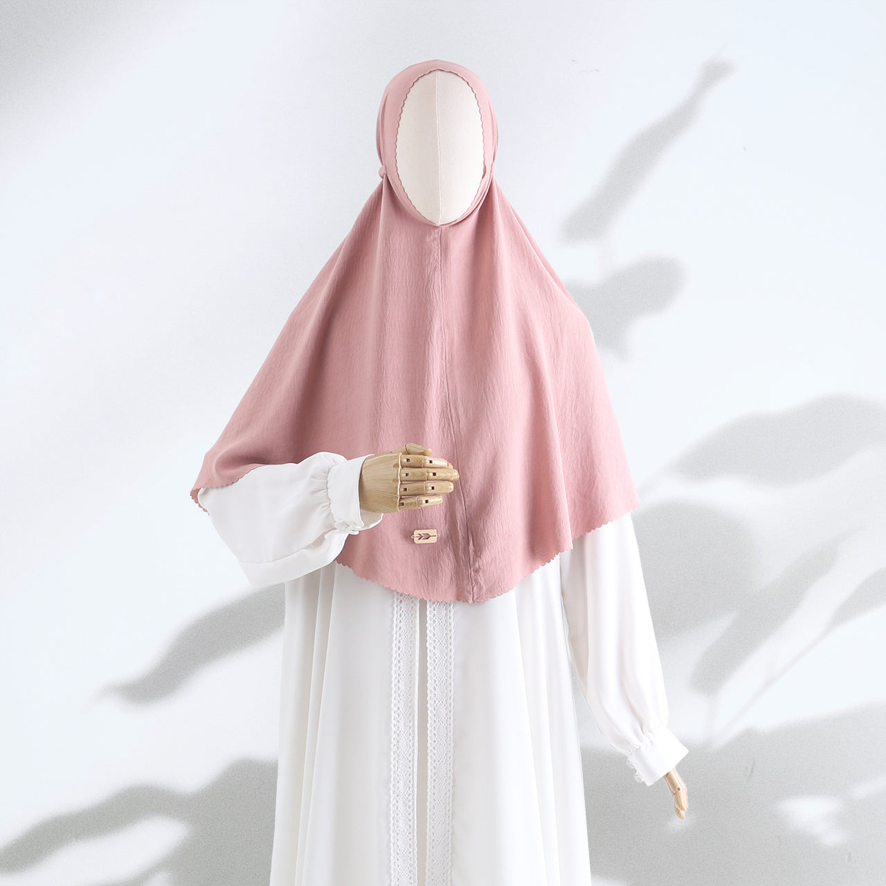 Nayla Hijab - Dusty Pink