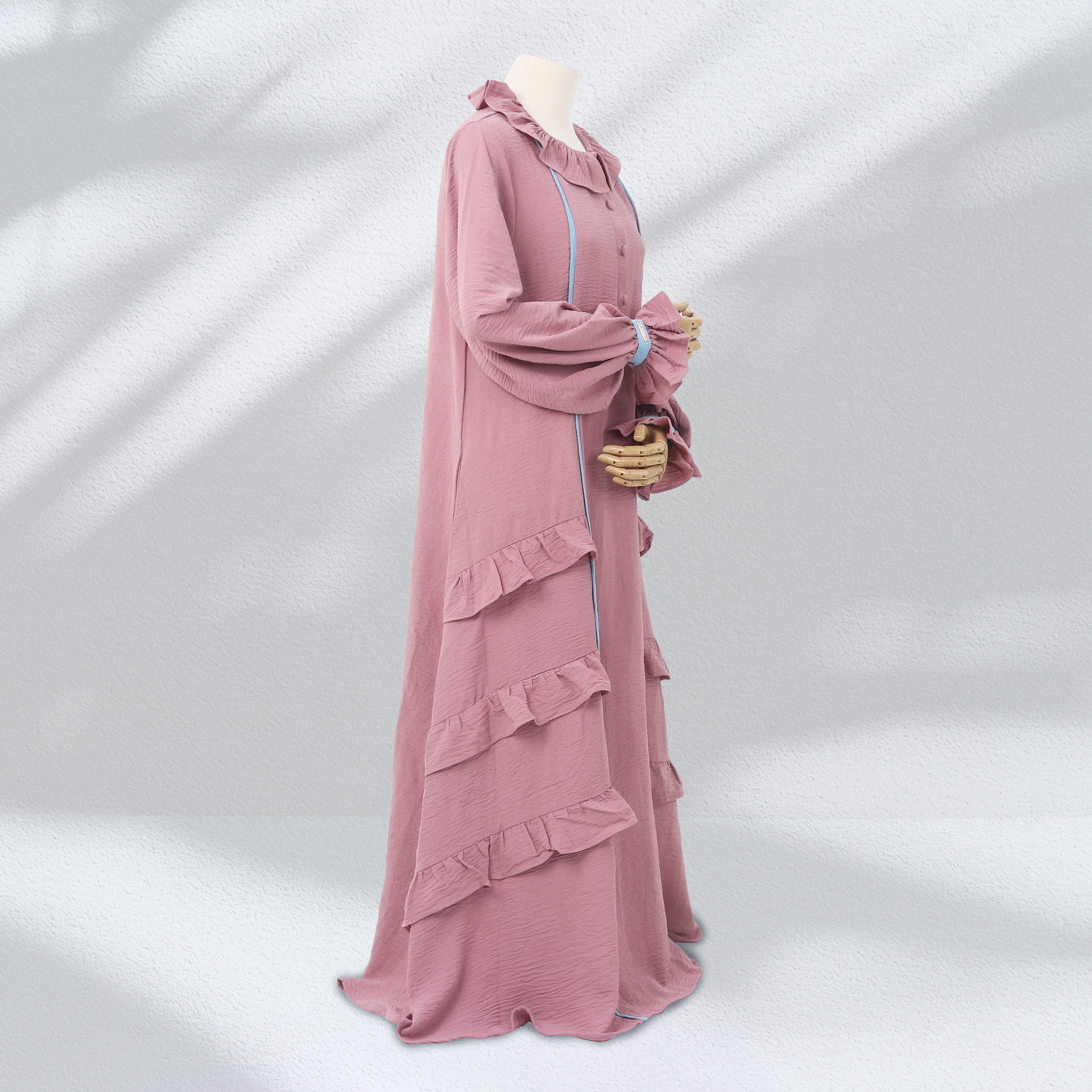 Veeya Dress Set - Dusty Pink