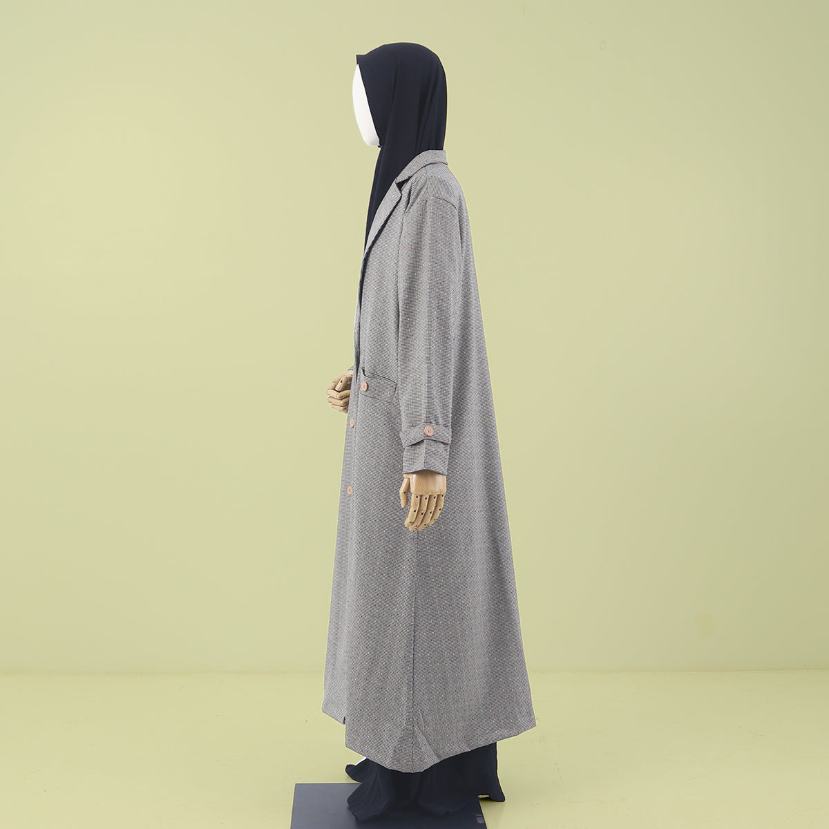 Azzalfa Coat - Pale Khaki
