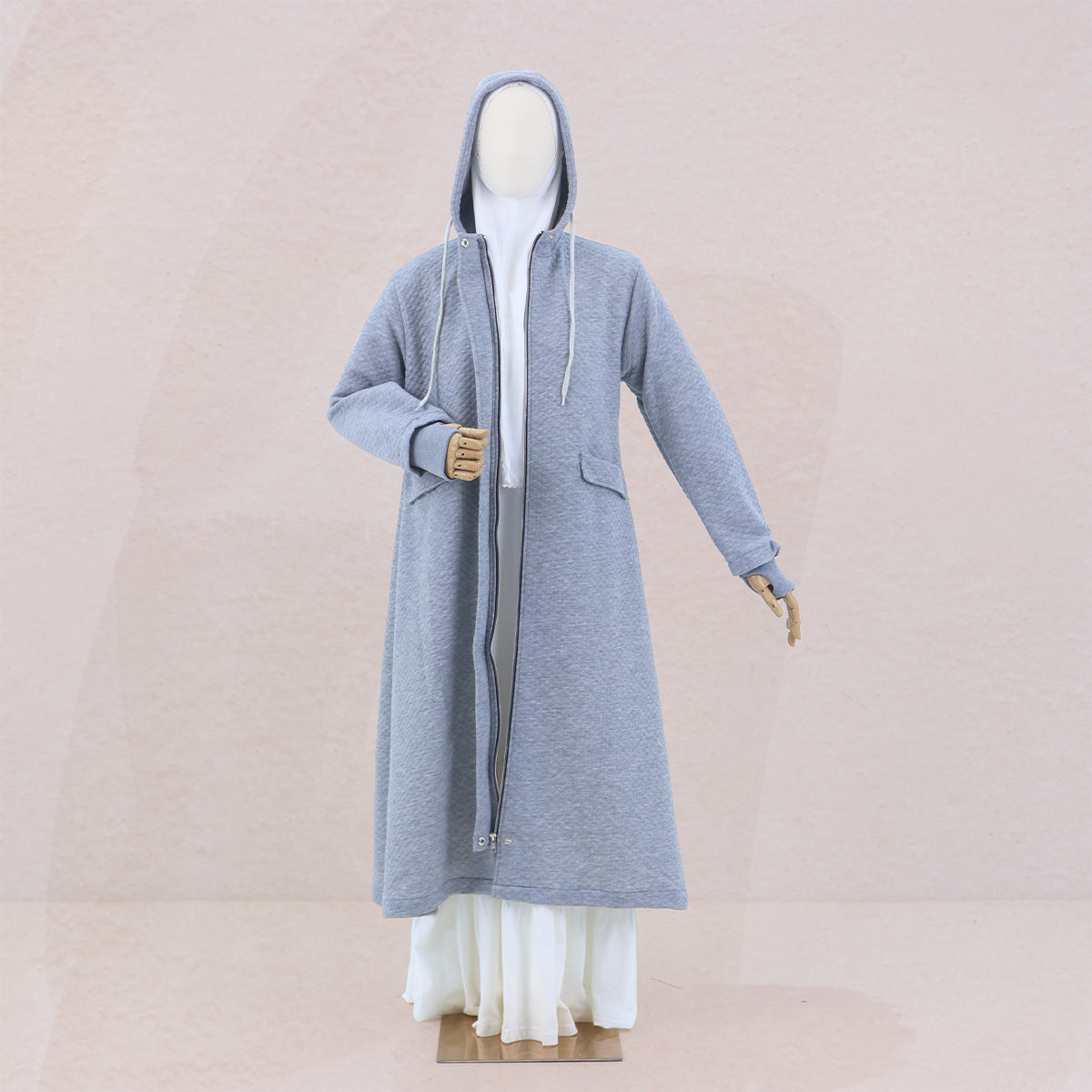 Mufida Long Jacket - Misty
