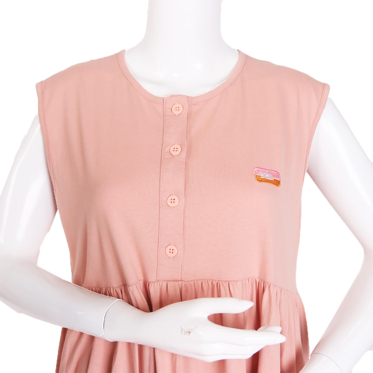 Zyana Dress - Peach