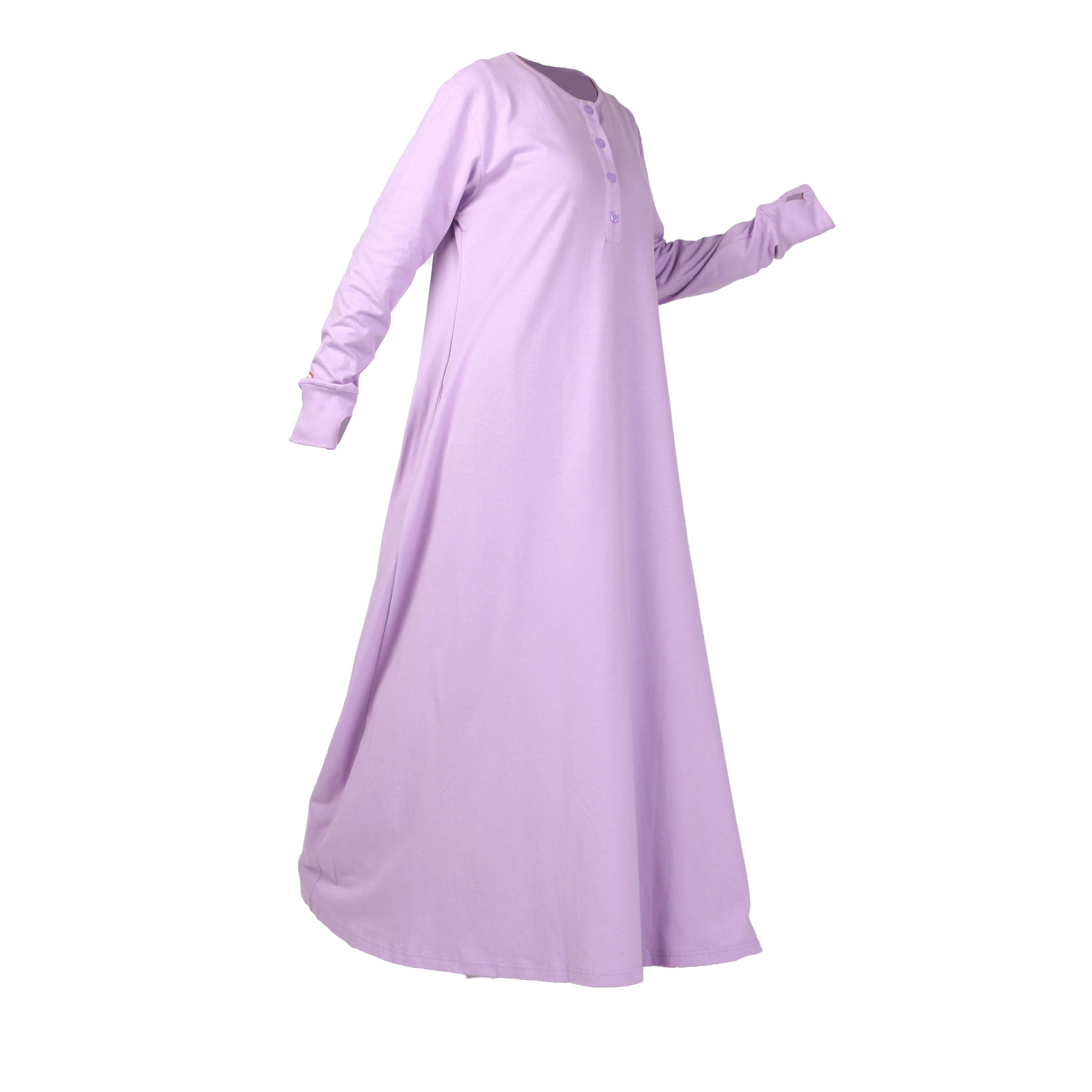 Fathna Basic Dress - Lilac